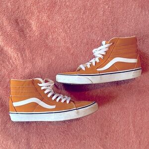 Vans Sk8-hi in burnt orange EUC